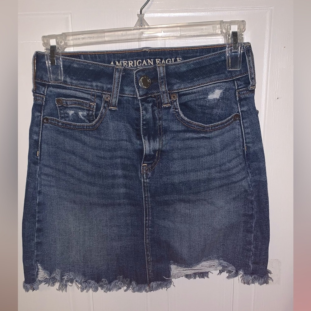 jean skirt